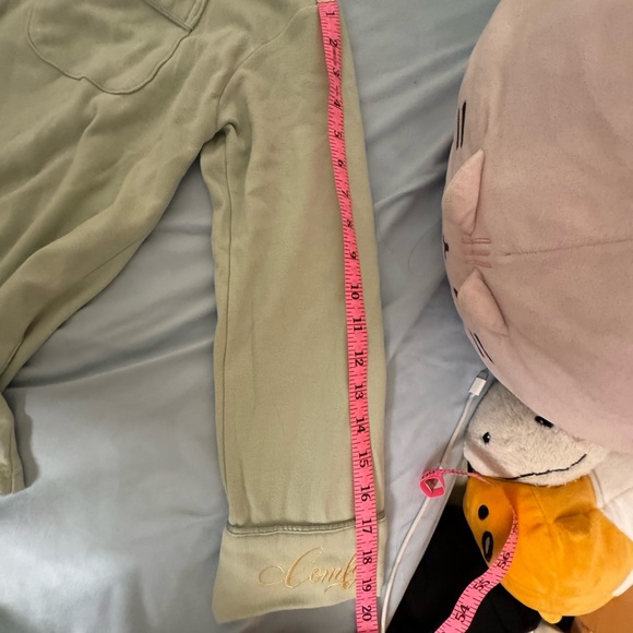 Green sleepwear button up - Picture 7 of 10